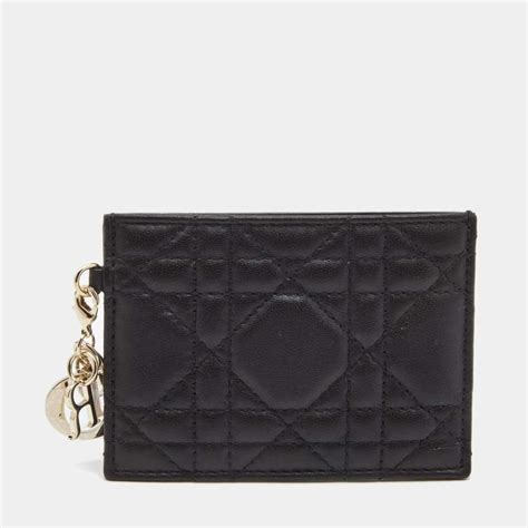 dior black cardholder|dior card holders sale.